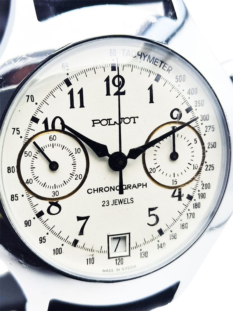 Unikatowy Poljot Chronograph 3133 - doskonały stan!