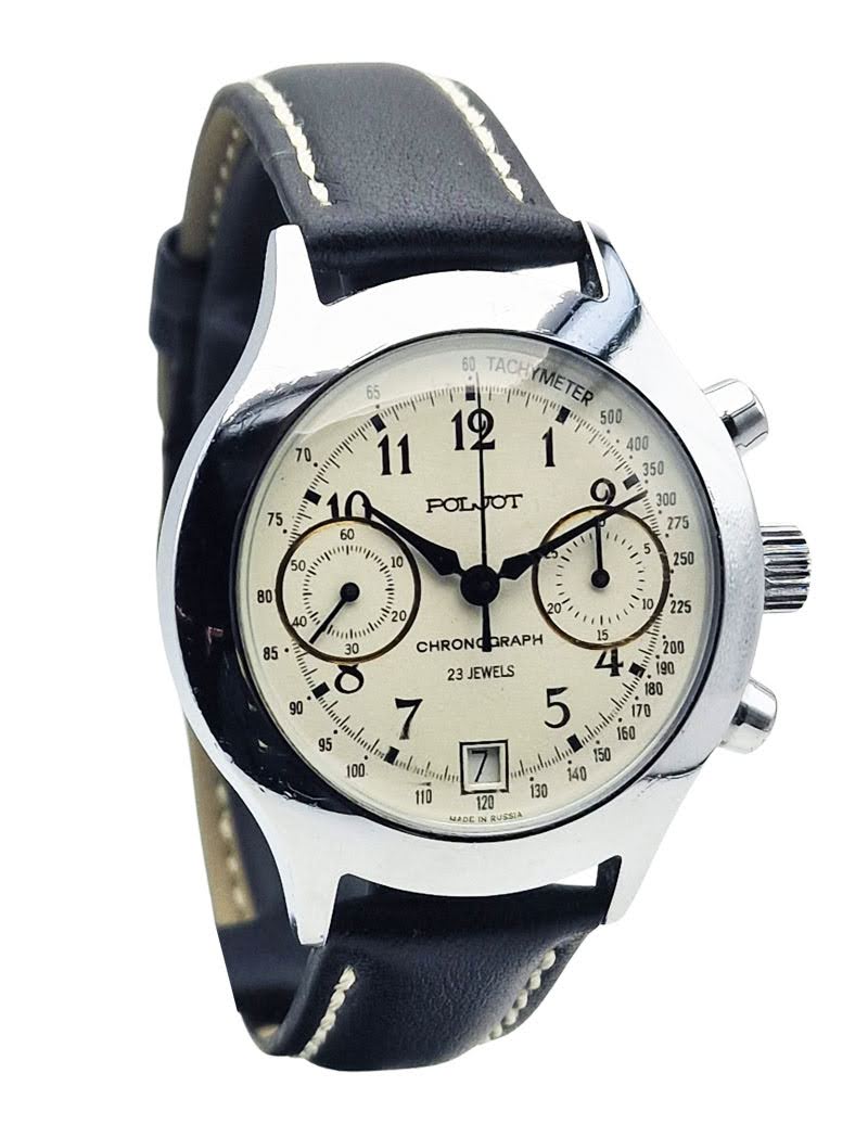 Unikatowy Poljot Chronograph 3133 - doskonały stan!