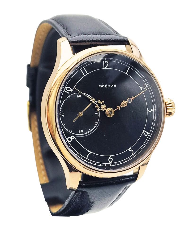Zegarek Vintage Rose Gold – tarcza z boczną sekundą