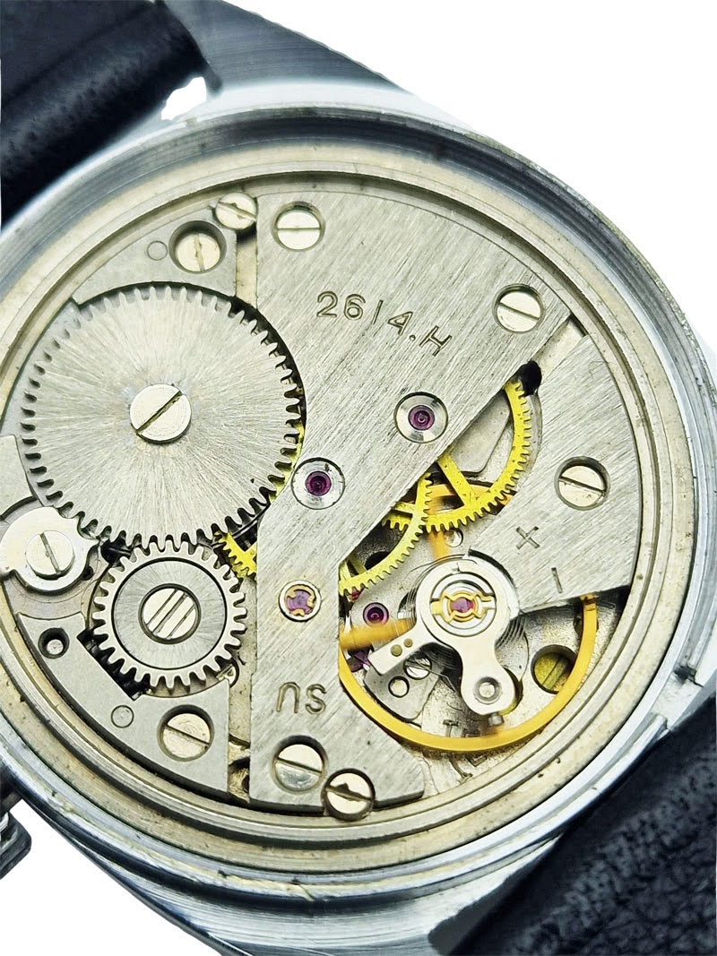 Vintage Raketa 2614.H mechanizm 18 kamieni unikat