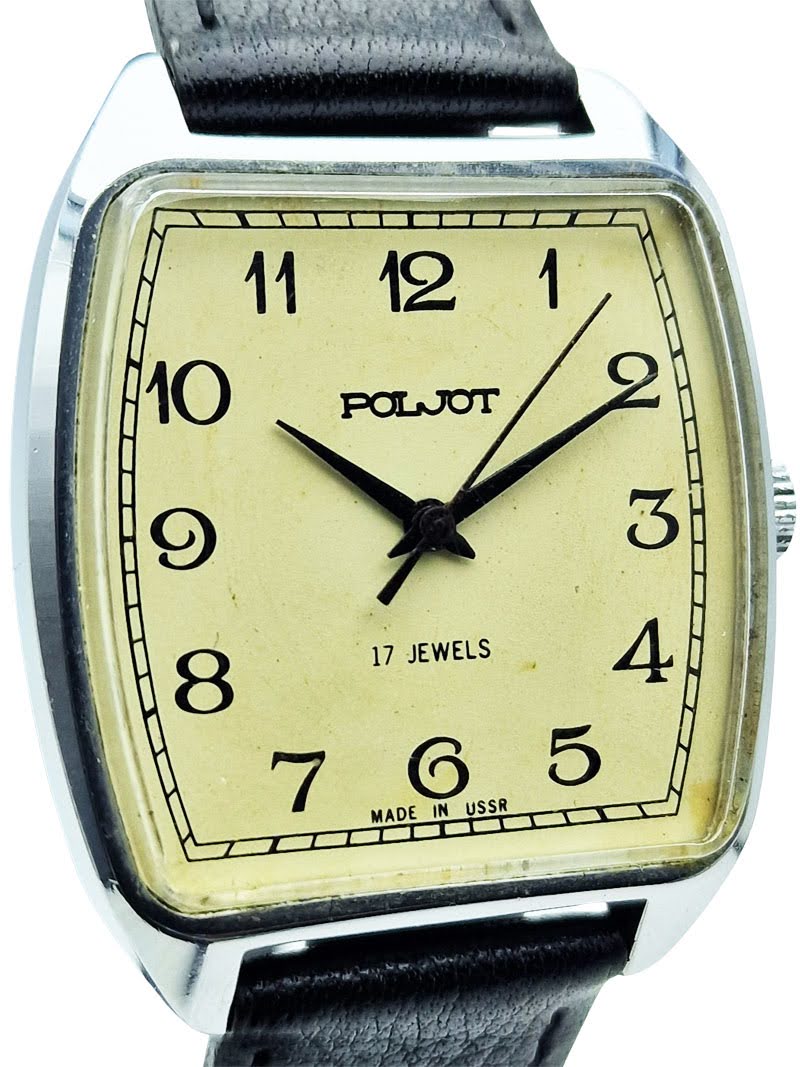 Zegarek vintage Poljot szampańska tarcza