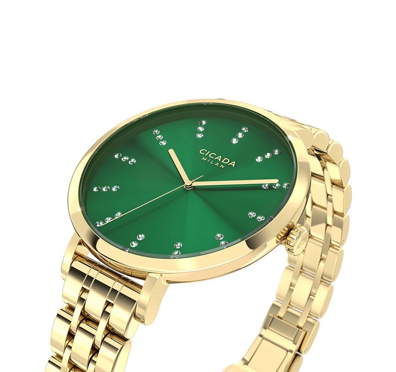 Zegarek Cicada Milan Senso Verde G34G1B.Z2 (G34G1BZ2)