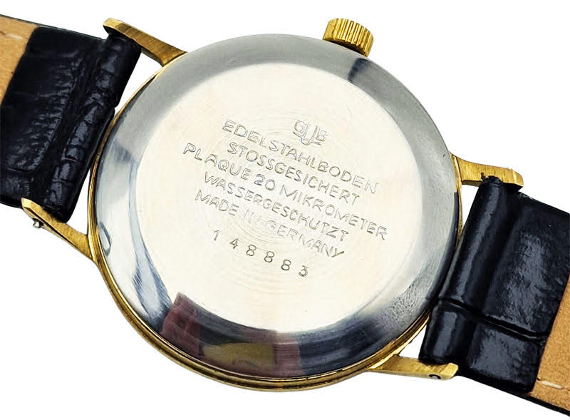 Pozłacany Glashütte Spezimatic GUB 75 - piękna renowacja!
