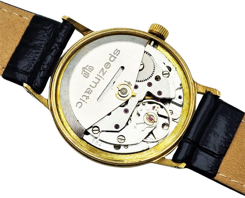 Pozłacany Glashütte Spezimatic GUB 75 - piękna renowacja!