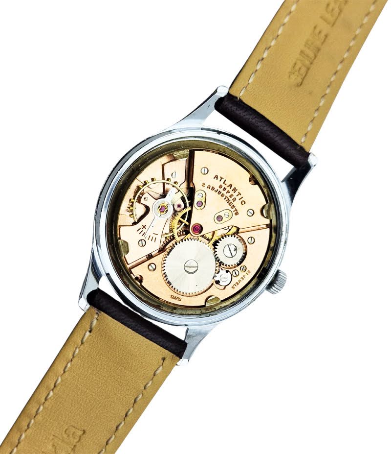 Zegarek vintage Atlantic Worldmaster lata 50