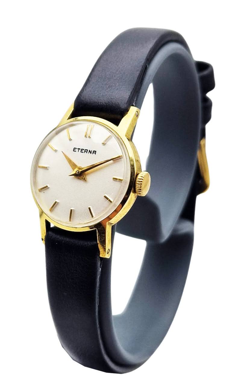 Damska złota 14K Eterna z 1962 roku - perfekcyjny stan!