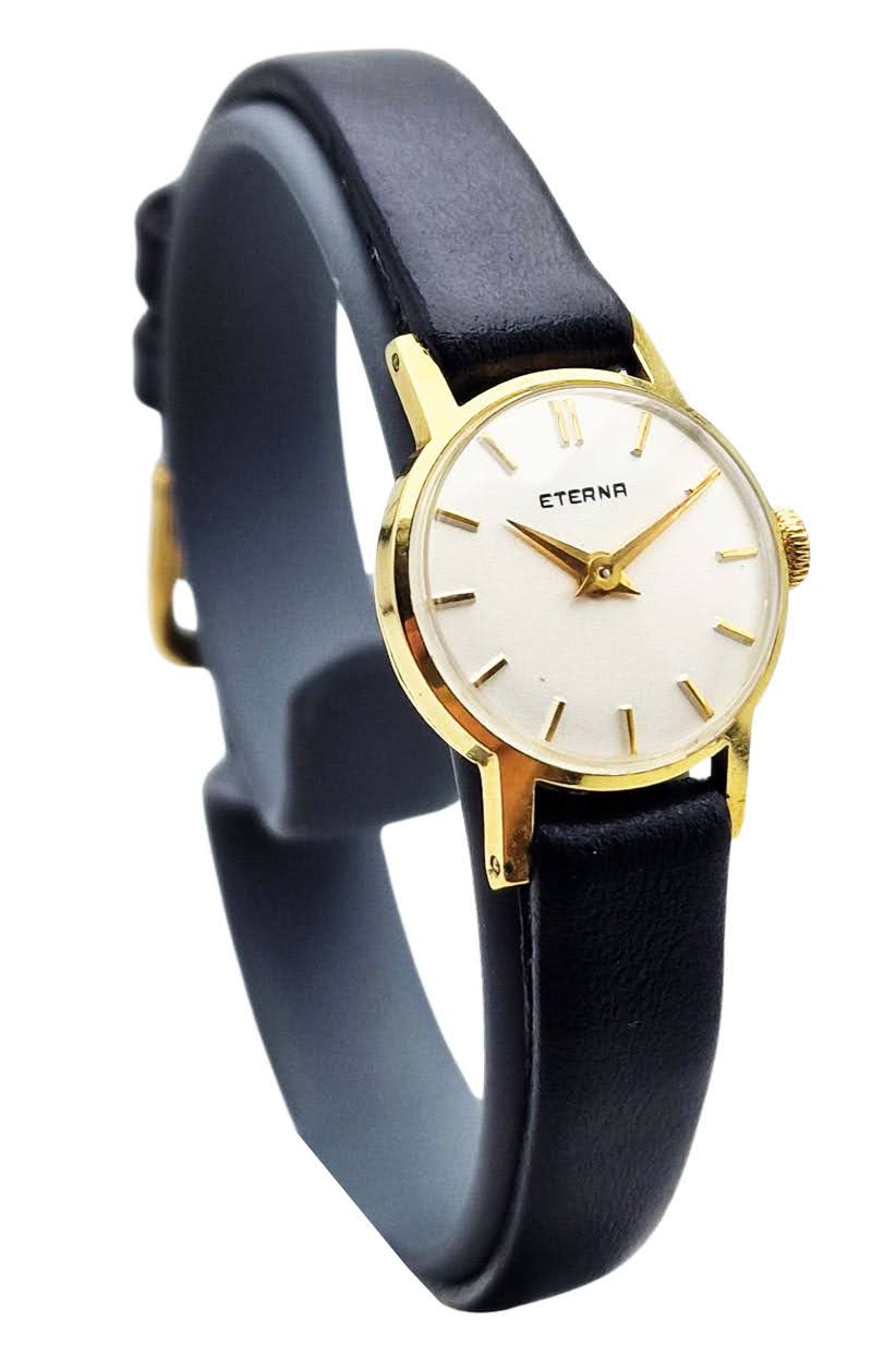 Damska złota 14K Eterna z 1962 roku - perfekcyjny stan!
