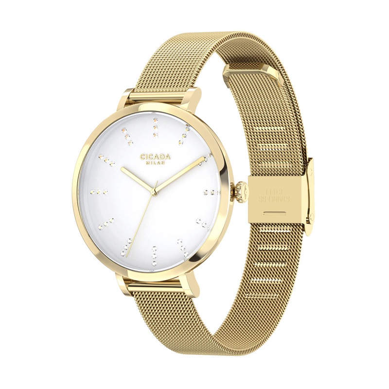 Zegarek Cicada Milan Oro Aurevento G34G06.W2 (G34G06W2)