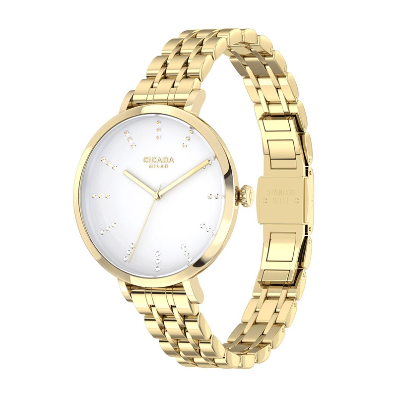 Zegarek Cicada Milan Oro Diamantina G34G1B.W2 (G34G1BW2)