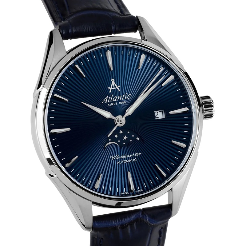 Zegarek Atlantic Worldmaster 1888 Moonphase 52783.41.51 (527834151)