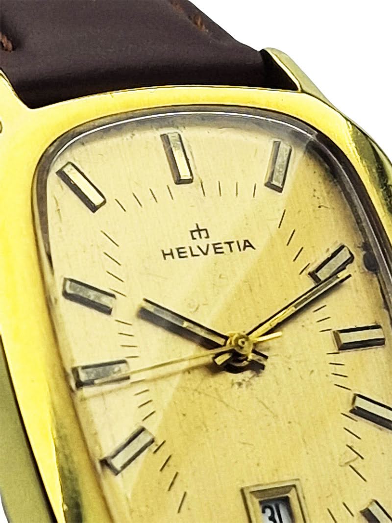 Unikatowa Helvetia Swiss Made ETA 2763 1972r. - doskonały stan!