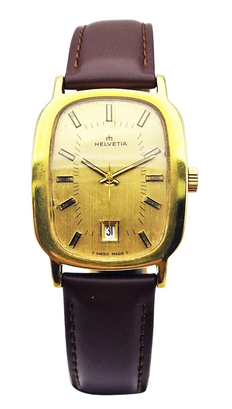 Unikatowa Helvetia Swiss Made ETA 2763 1972r. - doskonały stan!