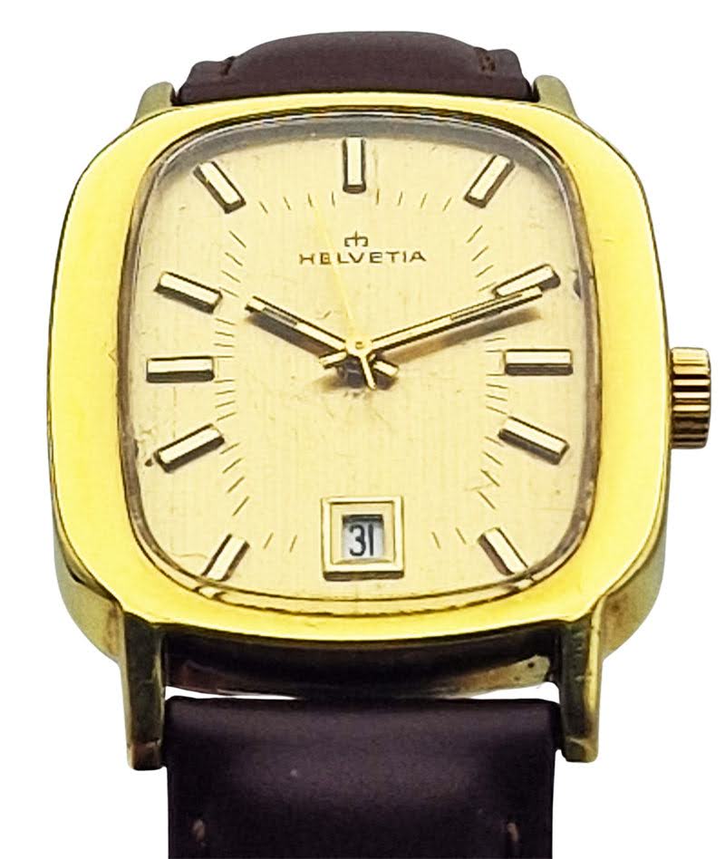 Unikatowa Helvetia Swiss Made ETA 2763 1972r. - doskonały stan!