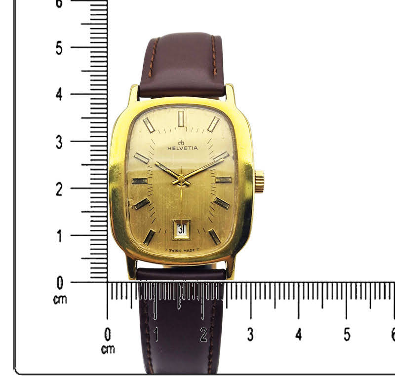 Unikatowa Helvetia Swiss Made ETA 2763 1972r. - doskonały stan!
