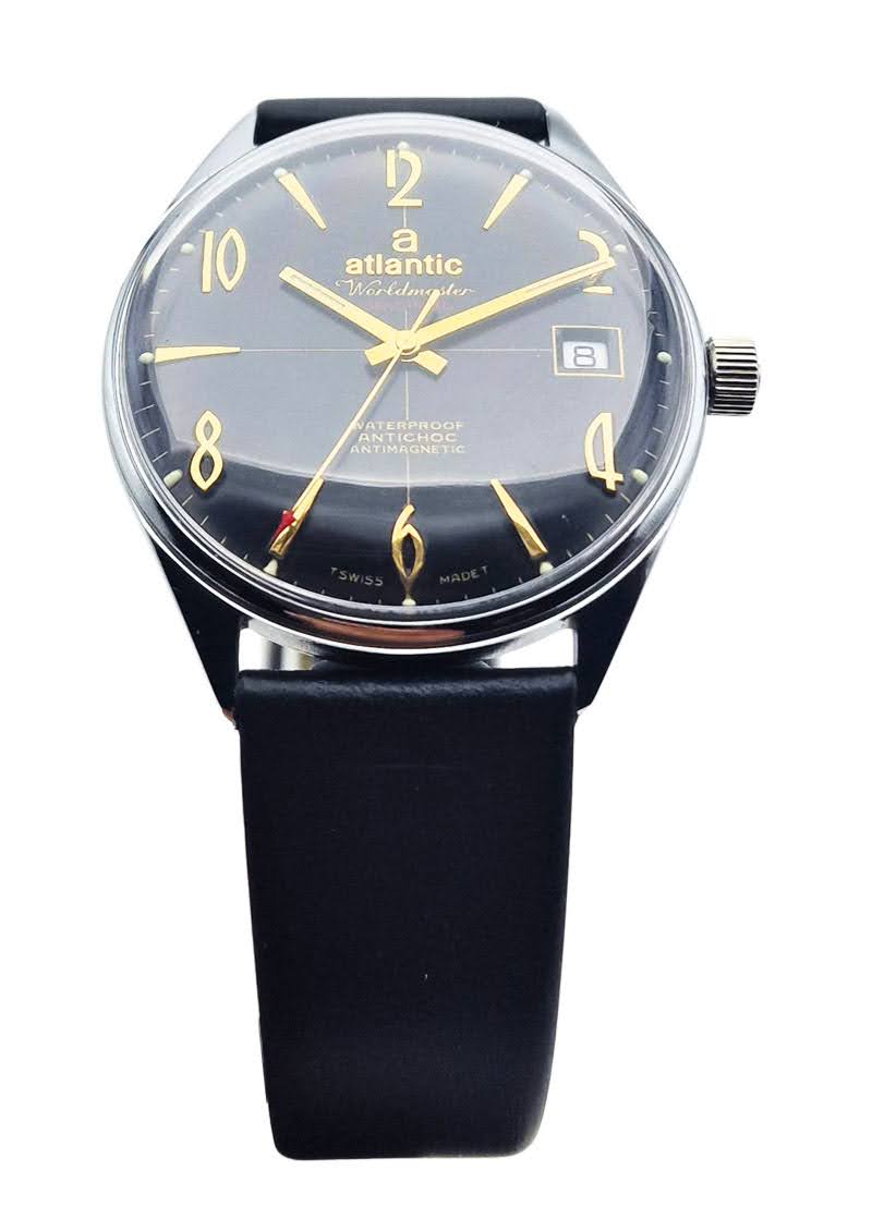 Atlantic Worldmaster Original 17 Jewels lata 60. - piękny stan!