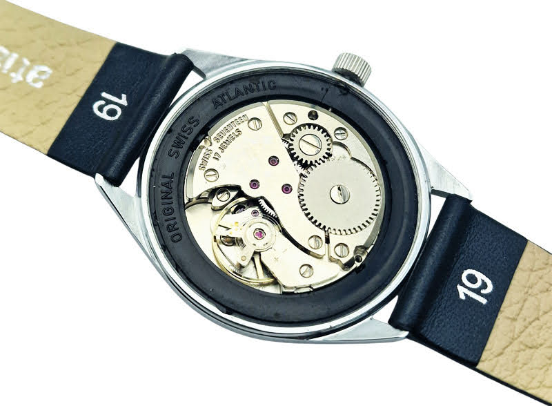 Atlantic Worldmaster Original 17 Jewels lata 60. - piękny stan!