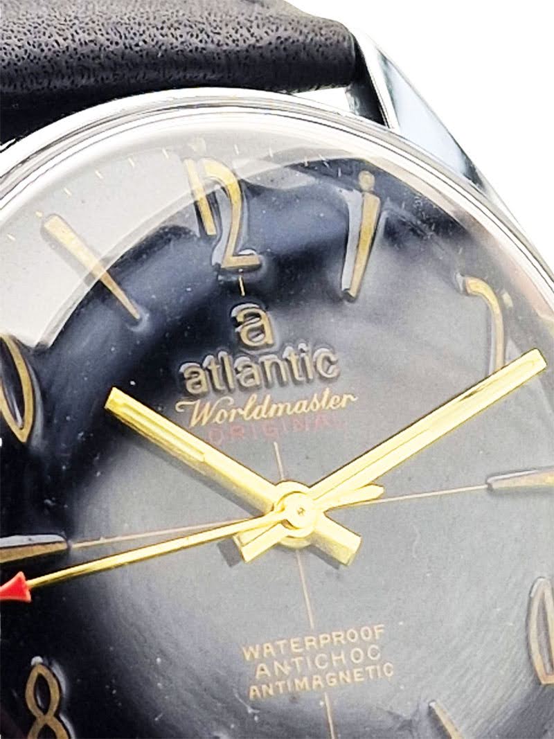 Atlantic Worldmaster Original 17 Jewels lata 60. - Idealny!