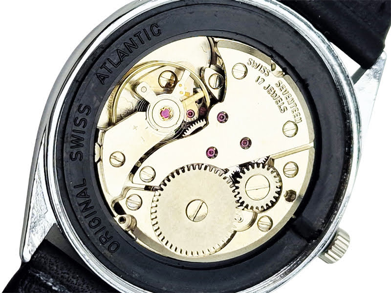 Atlantic Worldmaster Original 17 Jewels lata 60. - Idealny!