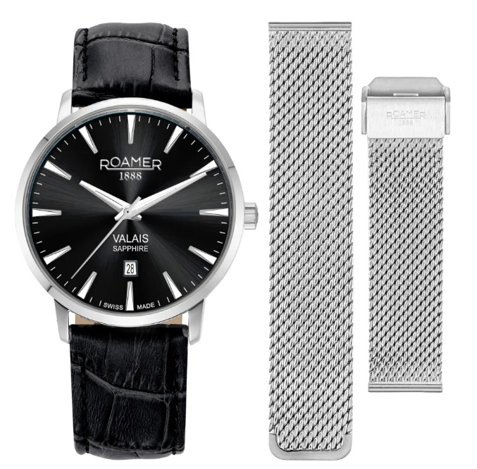 Zegarek Roamer Valais 988833.41.85.05 (988833418505) zestaw z bransoletą