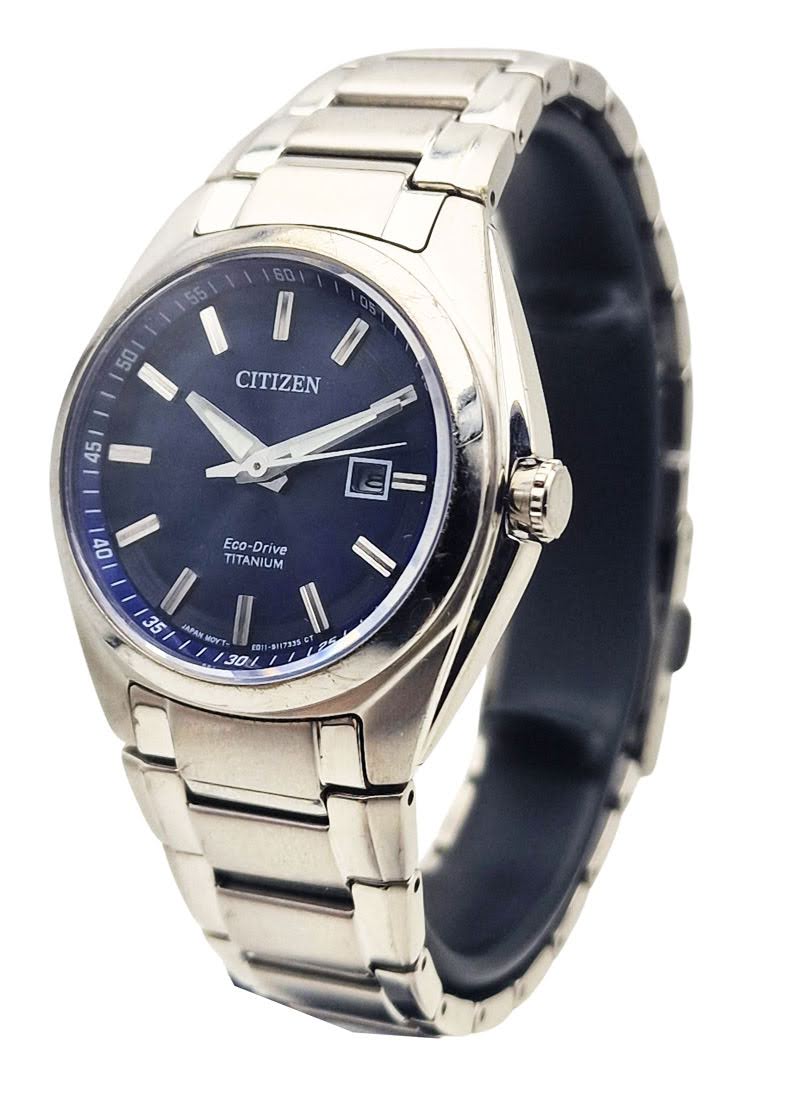 Citizen Eco-Drive Titanium E011-S117335 CT - doskonały stan!