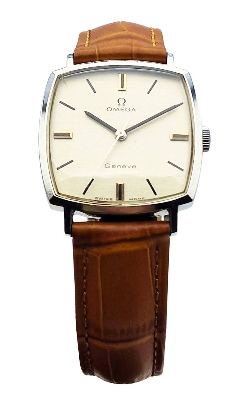 Piękna Omega Genève 131.022 Cal.601 z 1969r. - doskonały stan!