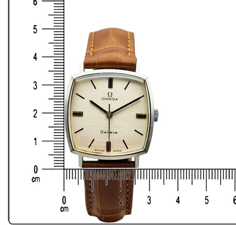 Piękna Omega Genève 131.022 Cal.601 z 1969r. - doskonały stan!