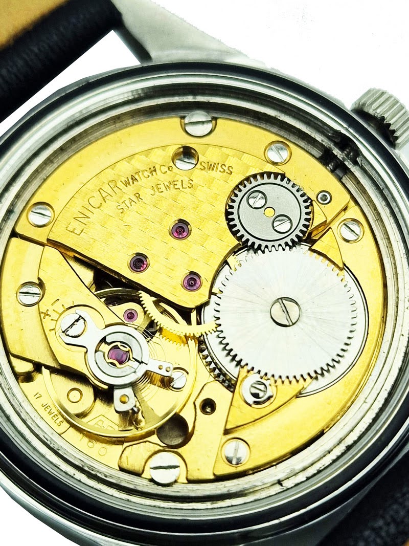 Unikatowy Enicar Star Jewels Cal. 160 lata 70. - idealny stan!