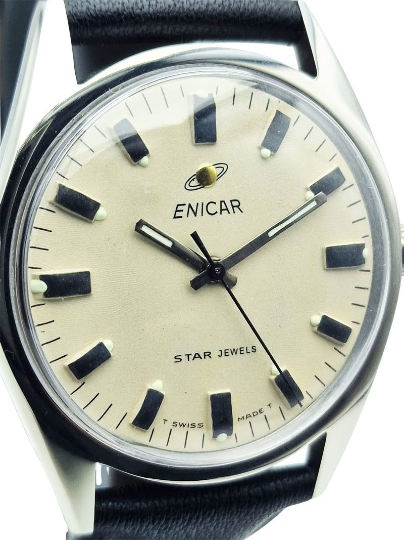 Unikatowy Enicar Star Jewels Cal. 160 lata 70. - idealny stan!