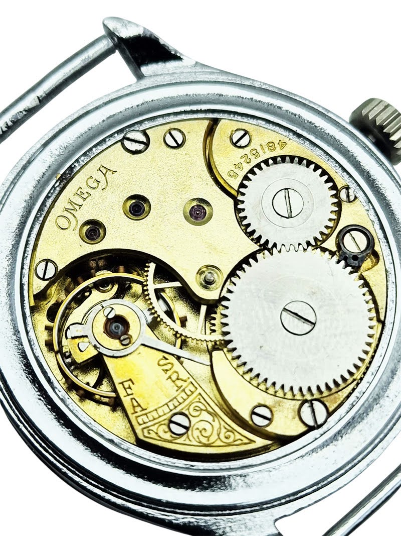 Pasówka Omega z mechanizmem Omega 13''' SO - piękna adaptacja!