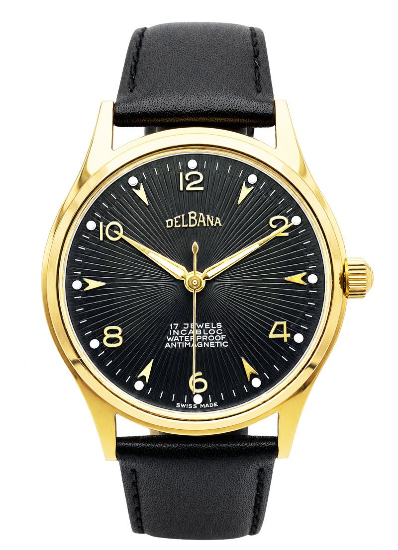 Delbana 17 Jewels Incabloc - piękna renowacja!