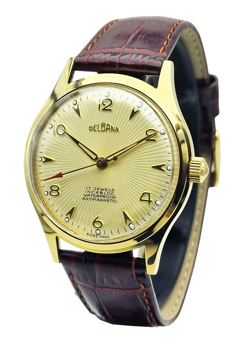 Delbana 17 Jewels Incabloc F465 - piękna renowacja!
