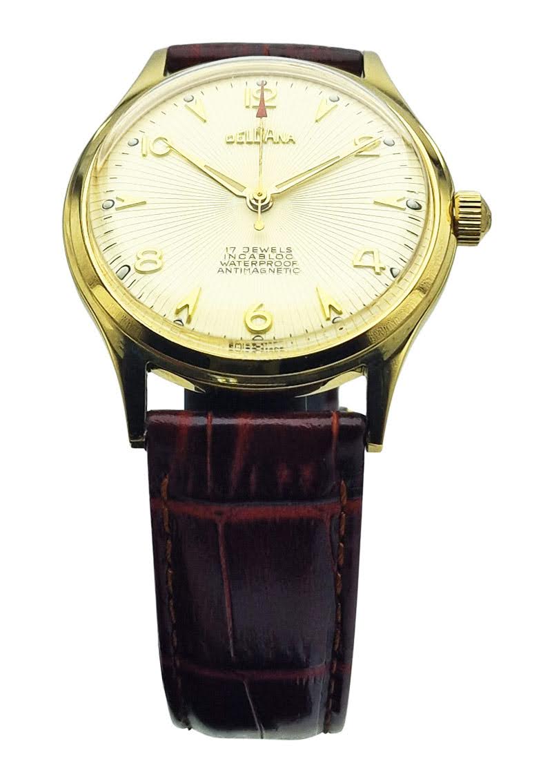 Delbana 17 Jewels Incabloc F465 - piękna renowacja!
