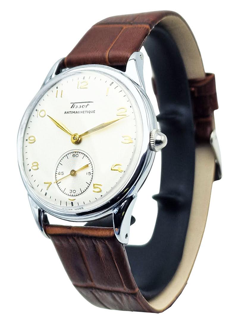 Tissot Antimagnetique Cal.27 z 1949r. - Profesjonalna renowacja!
