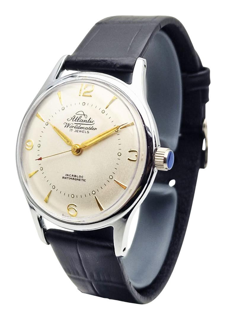 Szwajcarski zegarek mechaniczny Atlantic Worldmaster vintage