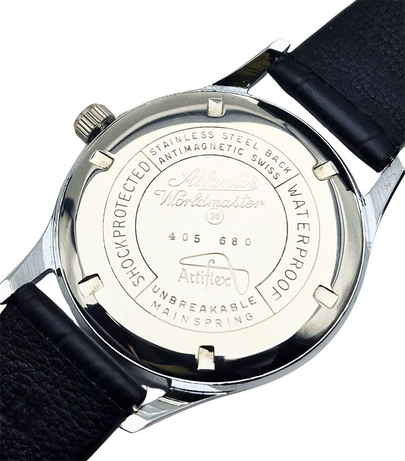 Kolekcjonerski zegarek Atlantic Worldmaster z lat 50.