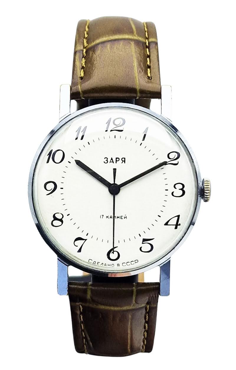 Radziecki zegarek vintage Zaria z lat 70 w oryginalnym stanie
