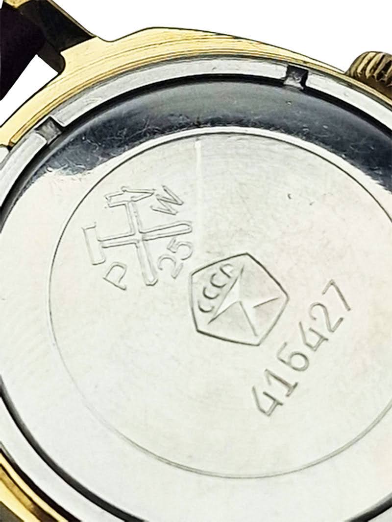 Złocona koperta Slava 37mm perfekcyjne krawędzie uszy pasek 18mm