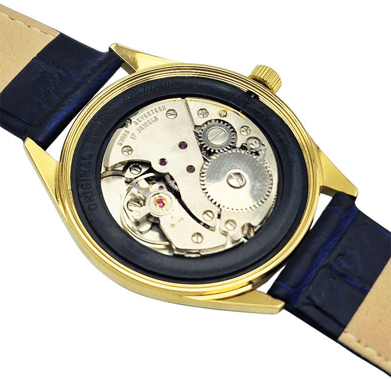 Piękny Atlantic Worldmaster Original 17 Jewels - doskonały stan!
