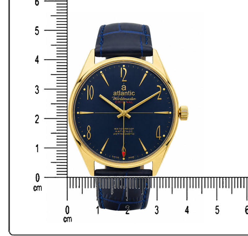 Piękny Atlantic Worldmaster Original 17 Jewels - doskonały stan!