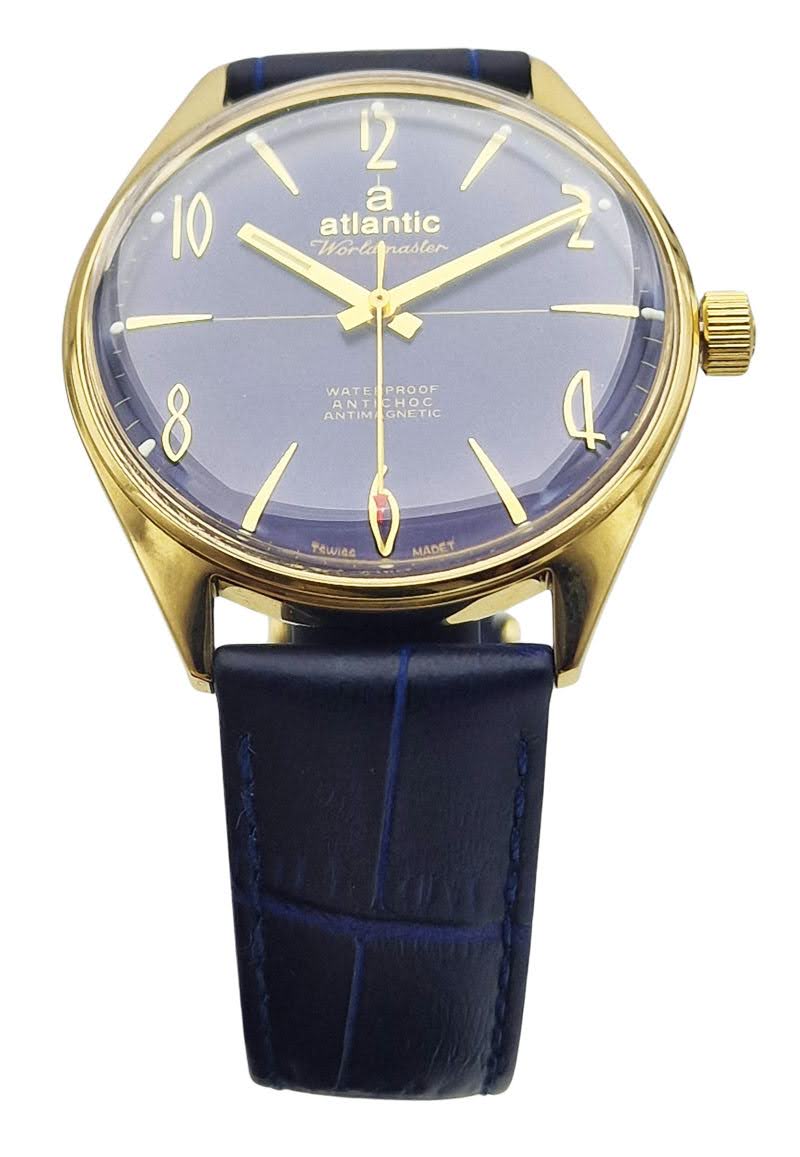 Piękny Atlantic Worldmaster Original 17 Jewels - doskonały stan!