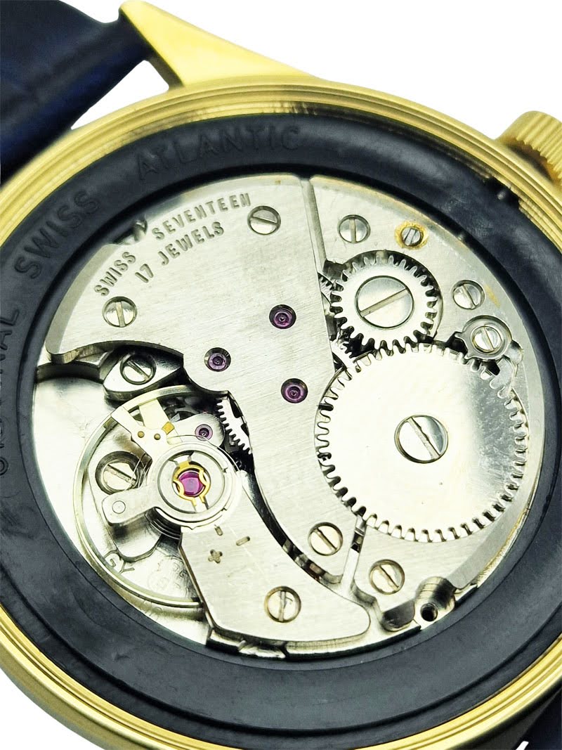 Piękny Atlantic Worldmaster Original 17 Jewels - doskonały stan!