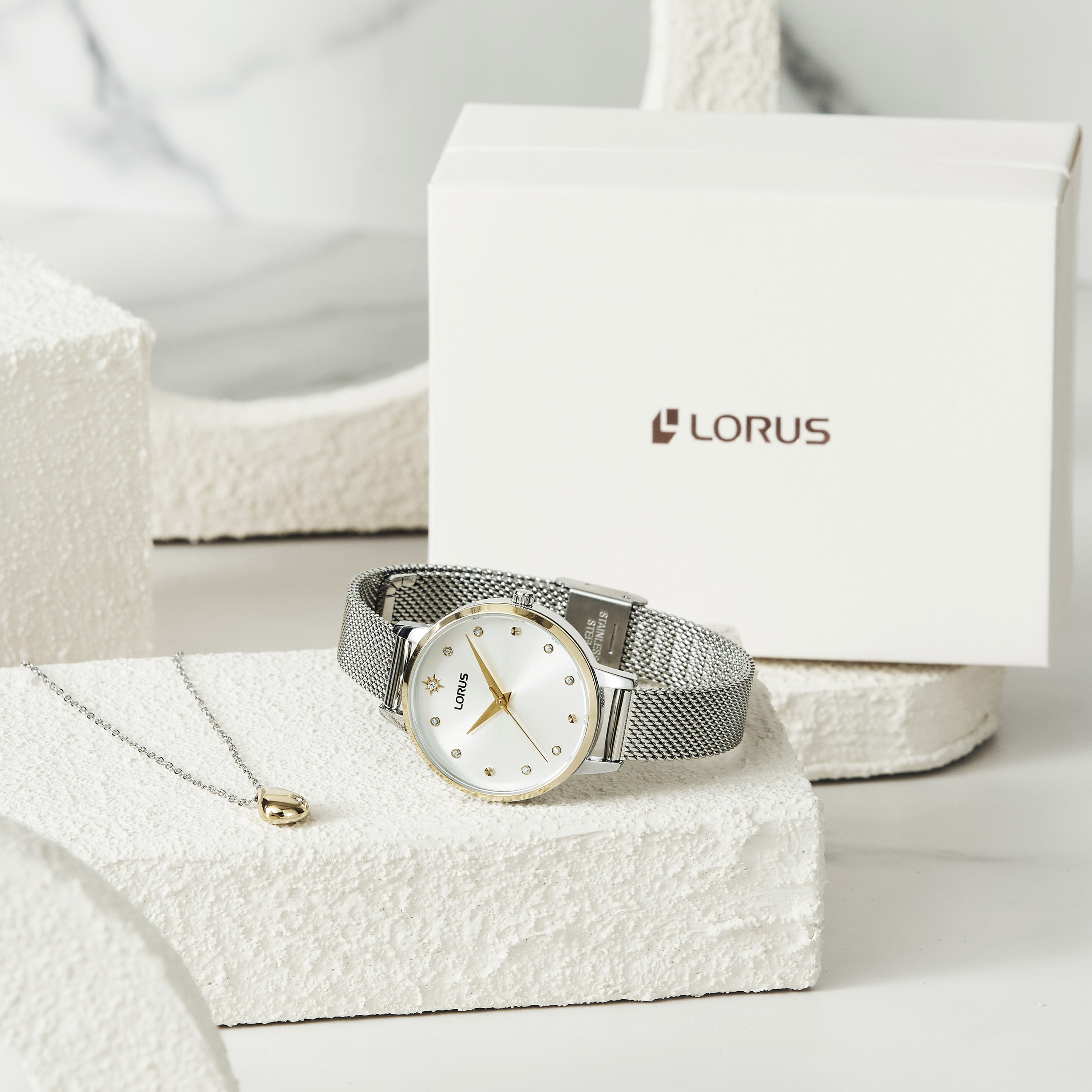 Zegarek Lorus RG286XX9 zestaw z łańcuszkiem