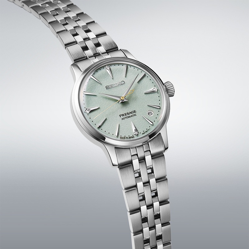 Zegarek Seiko Presage Frozen Mojito Automatic Diamonds SRPL63J1