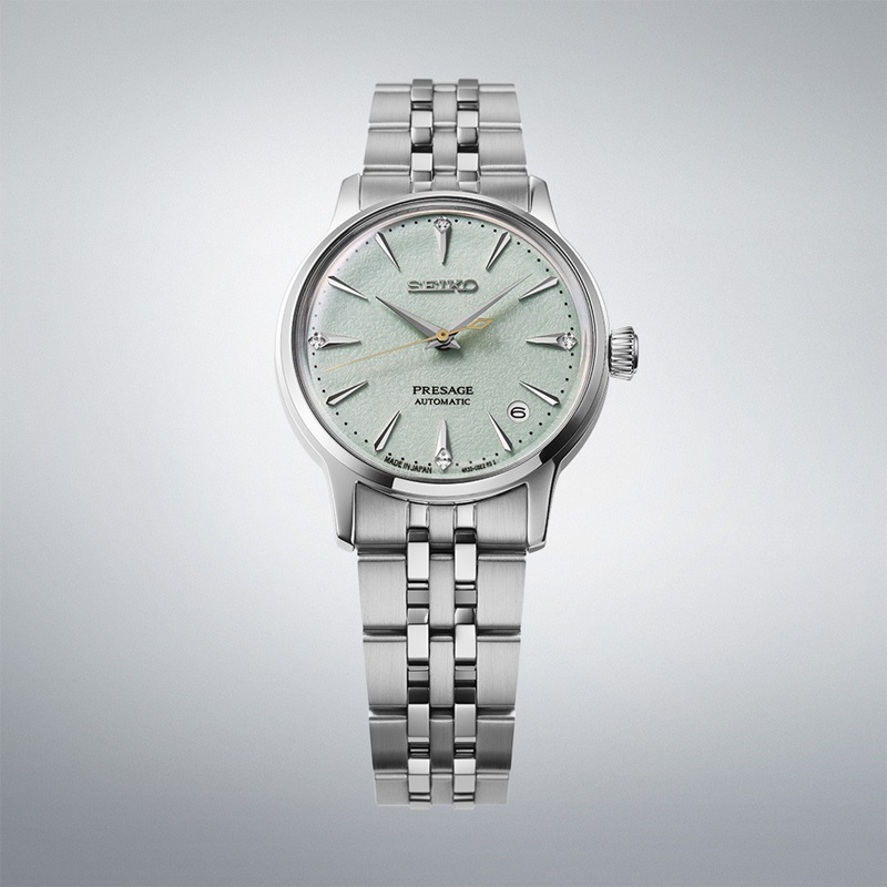 Zegarek Seiko Presage Frozen Mojito Automatic Diamonds SRPL63J1