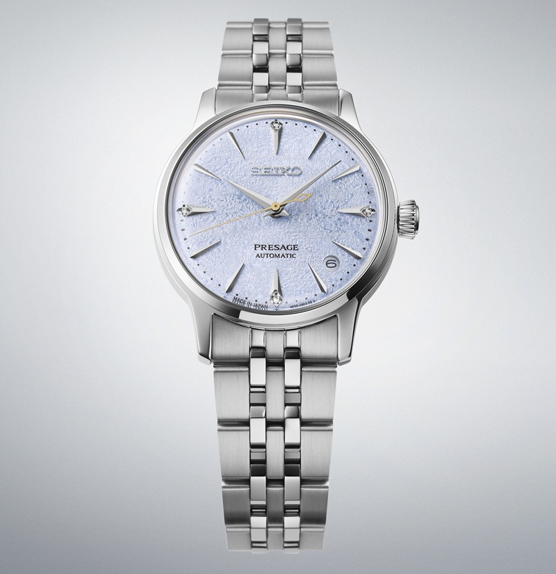 Zegarek Seiko Presage Frozen Skydiving Automatic Diamonds SRPL61J1