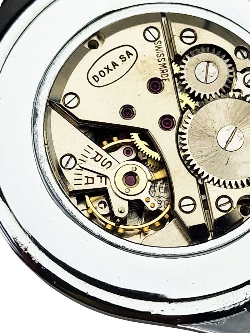 Piękna Doxa Anti-Magnetic lata 50. - profesjonalna renowacja!