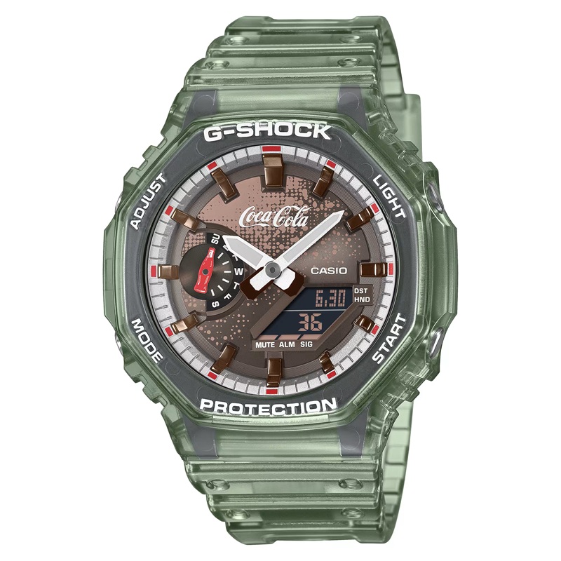 Zegarek Casio G-Shock Octagon Coca-Cola Limited Edition GA-2100CC-3A (GA2100CC3A)