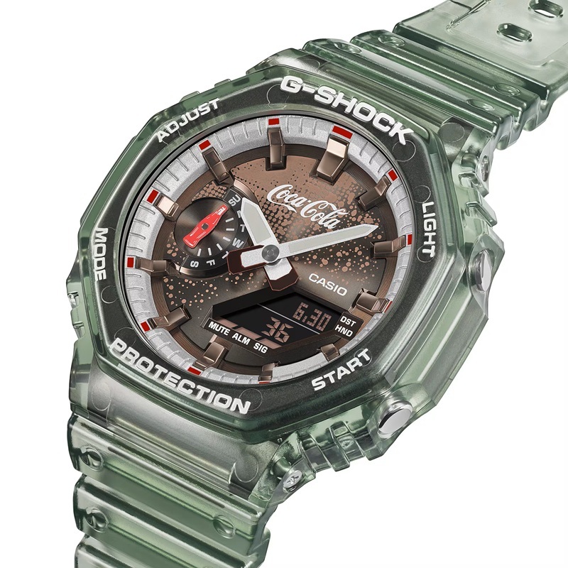 Zegarek Casio G-Shock Octagon Coca-Cola Edition GA-2100CC-3A (GA2100CC3A)