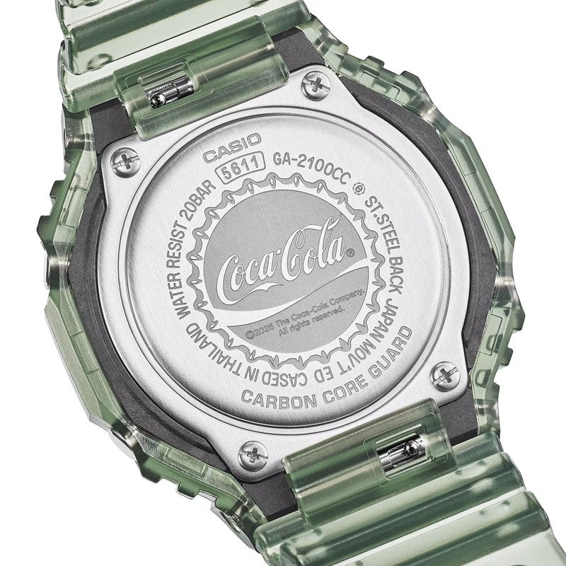 Zegarek Casio G-Shock Octagon Coca-Cola Edition GA-2100CC-3A (GA2100CC3A)