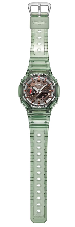 Zegarek Casio G-Shock Octagon Coca-Cola Edition GA-2100CC-3A (GA2100CC3A)